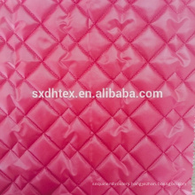 100% polyester quilting fabric, embroidered design fabric for winter coat